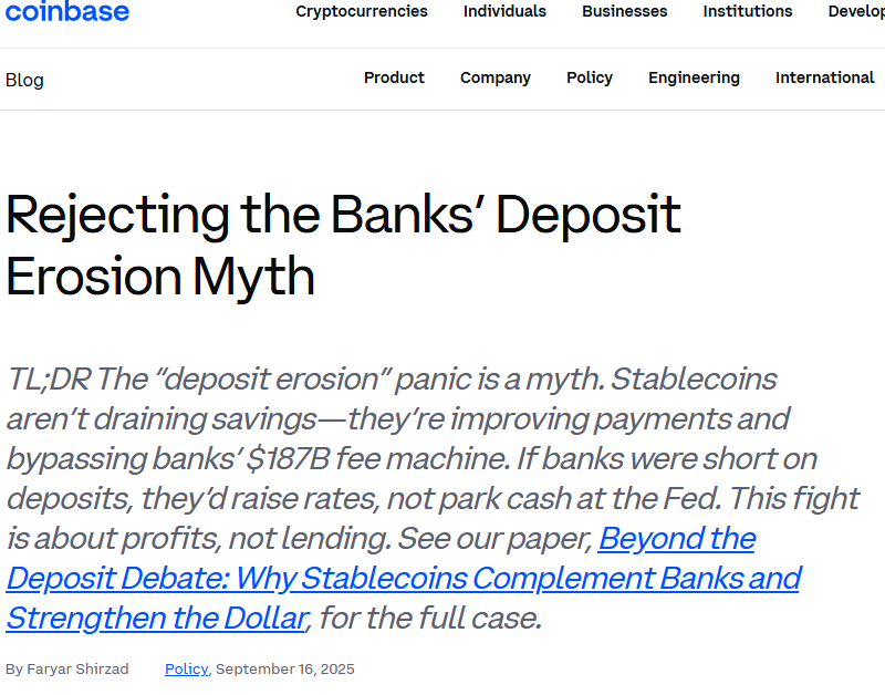 Rejecting the Banks' Deposit erosion myth